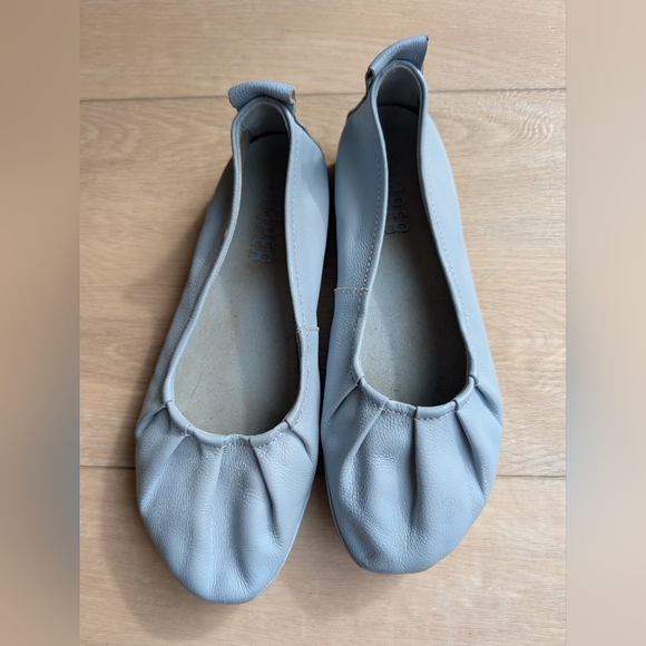 Camper Shoes - Camper Right Ballerina Flat 37 Pastel Blue Balley